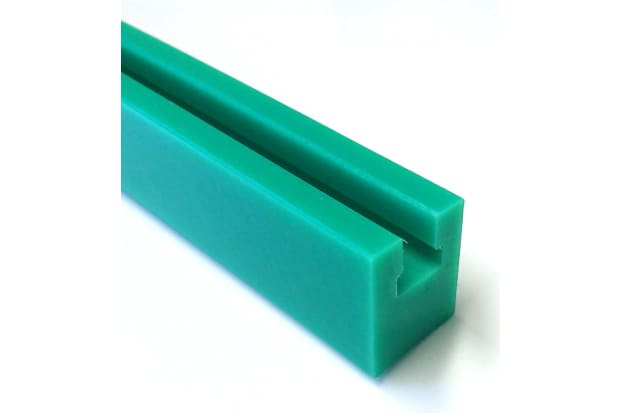 Guía de cadena color verde