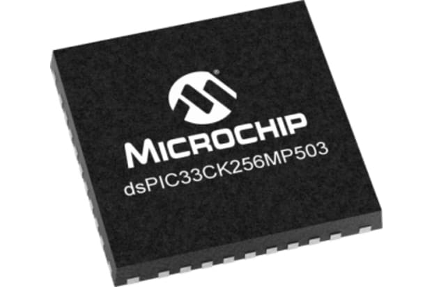 Microprocessore AEC-Q100 Microchip DSPIC33CK256MP503-I/M5