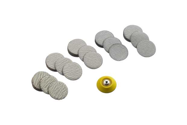Disque abrasif RS PRO, P60/P120/P240/P320/P400, Ø 50mm