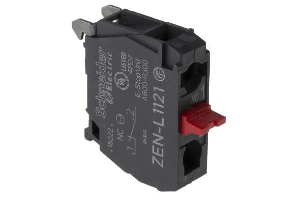 Schneider Electric Harmony XAL Series Contact Block, 600V, 1NC