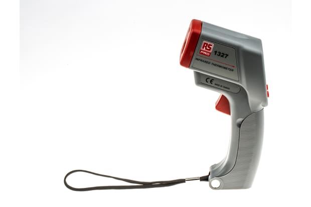 RS PRO 1327 Infrared Thermometer, -20°C Min, +500°C Max, ±2 % Accuracy, °C and °F Measurements