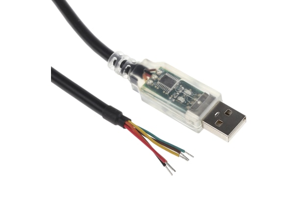 Die einzelnen Adern eines USB-Kabels