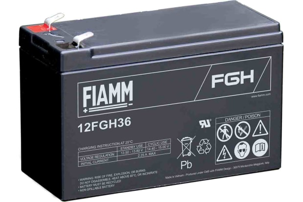Batterie sigillate al piombo da 6 e 12 V FIAMM