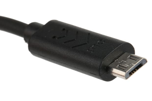 Stecker eines Micro-USB-Kabels