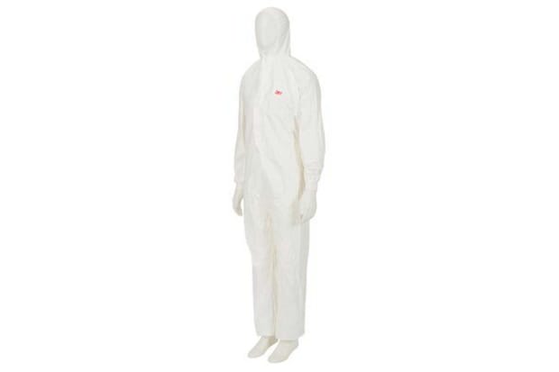 3M White Disposable Coverall, Size L