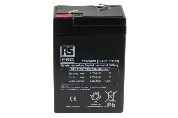 Batterie al piombo RS PRO