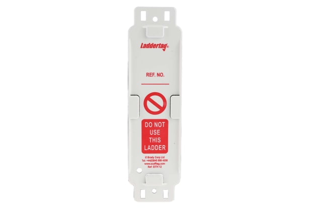 safety ladder tag