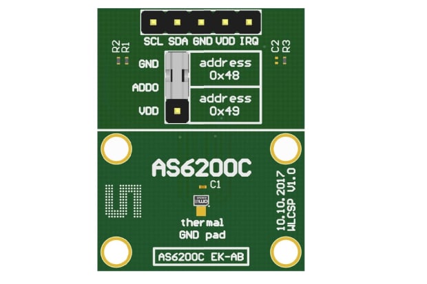 AS6200 Temp Sensor Demo