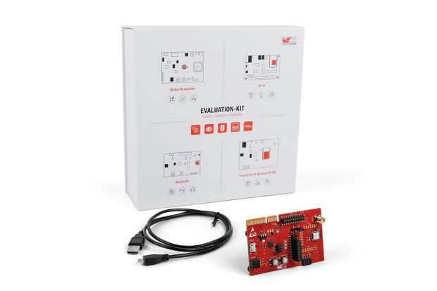 WE evaluation kits for GNSS modules