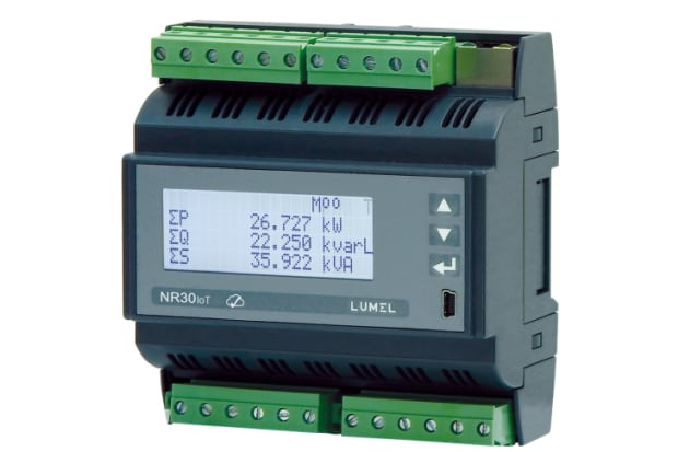 LCD Digital Power Meter for IoT Applications