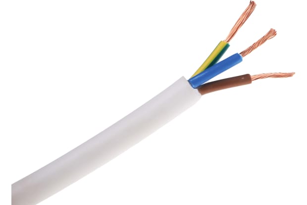 Cable de alimentación H05Z1Z1-F RS PRO