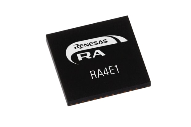 MCU Renesas RA4E1 a 32 bit 