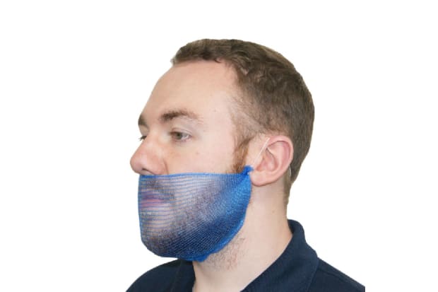 Hairtite Metal Detectable Beard Mask