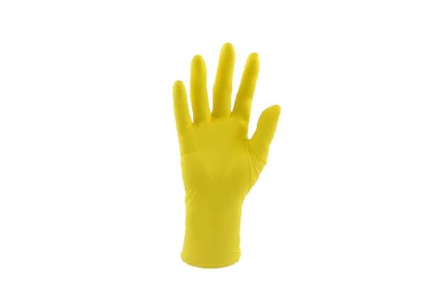 RS PRO Vinyl disposable coloured gloves 