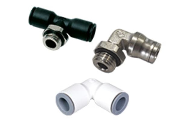 Image shows a montage of different fitting products