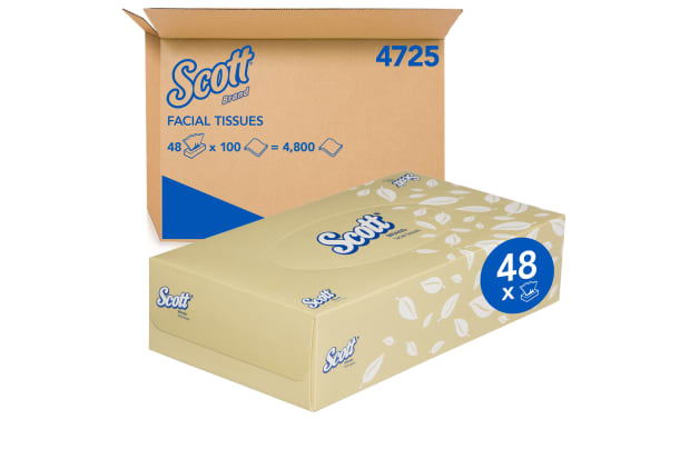 Scott® Facial Tissue Box (4725)