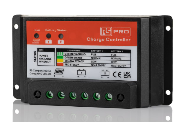 RS PRO Solarladeregler 10A