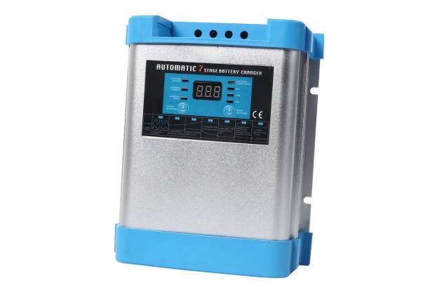 RS PRO EBC2425 Battery Charger For Lithium-Ion 8 Cell 24 V dc 25A with UK plug