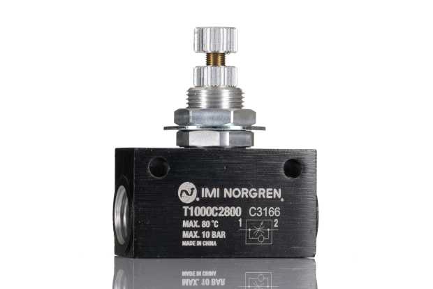 Regolatori di flusso per pneumatica Norgren