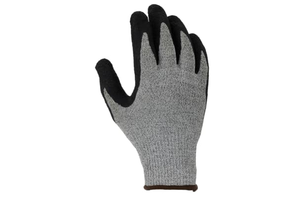 grey work gloves