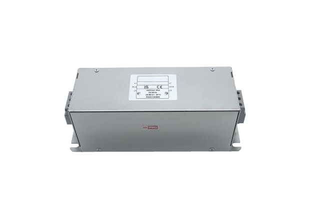 RS PRO 65A 300/520 V ac 50 → 60Hz, Chassis Mount Power Line Filter, Terminal Block 3 Phase