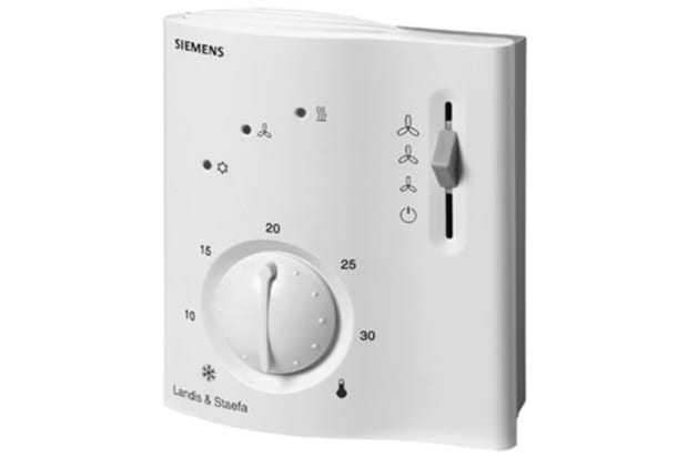 Siemens RCC Changeover Thermostats, 230 V ac, 0-50 °C