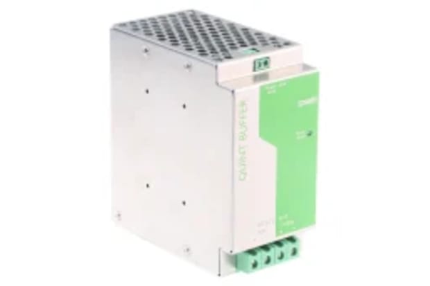 Phoenix Contact 24V dc Input DIN Rail Uninterruptible Power Supply (480W), QUINT-BUFFER