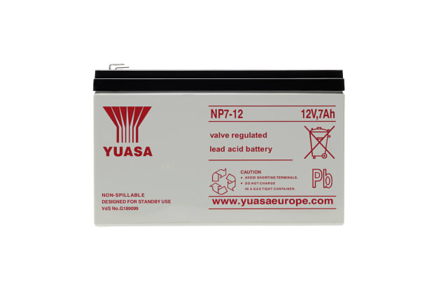 Yuasa NP Abgedichteter Bleiakku