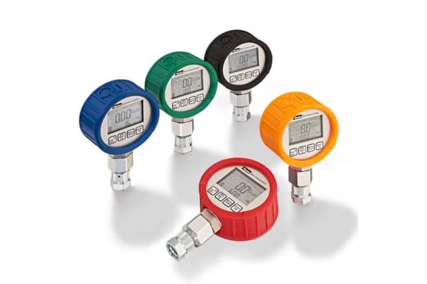 Pressure Gauges in different colours