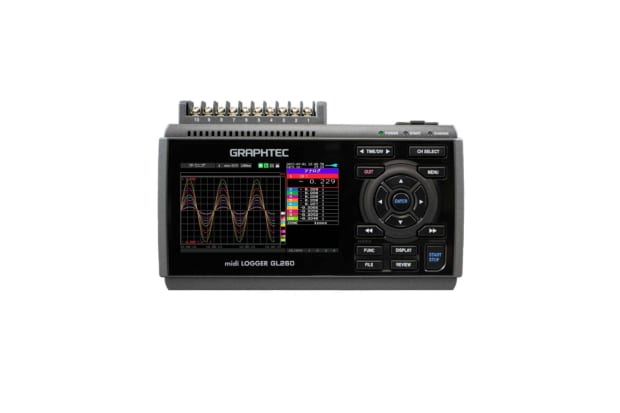 Graphtec データロガー, 10ch, 測定パラメータ：湿度,熱電対,電圧, 湿度, GL260