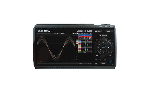 Graphtec データロガー, 16ch, 測定パラメータ：湿度,熱電対,電圧, 湿度, GL860