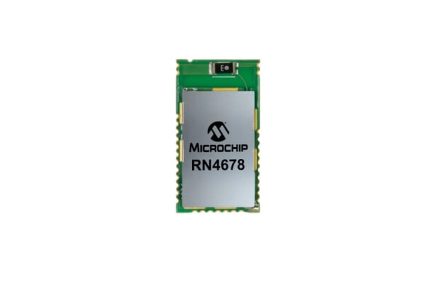 Microchip Bluetoothモジュール バージョン:5.0 + Classic UART, RN4678-V/RM122