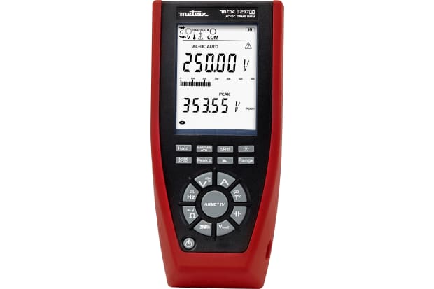 Red and black multimeter