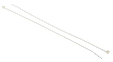 RS PRO 电缆扎带, 尼龙扎带, 不易松脱, 292mm长x3.6 mm宽