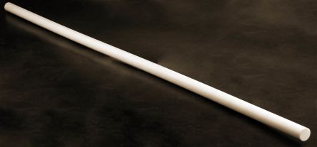 RS PRO White Nylon Rod, 1m X 30mm Diameter