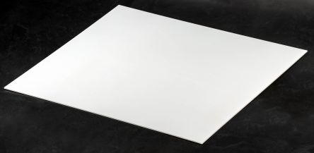 RS PRO PMMA Kunststoffplatte, Transparent, 3mm X 400mm X 500mm / 1.41g/cm³ Bis +70°C, Voll