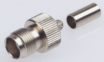 Amphenol RF Buchse Koaxialsteckverbinder TNC-Steckverbinder, Kabelmontage, Crimp-Anschluss, 50Ω, Gerade
