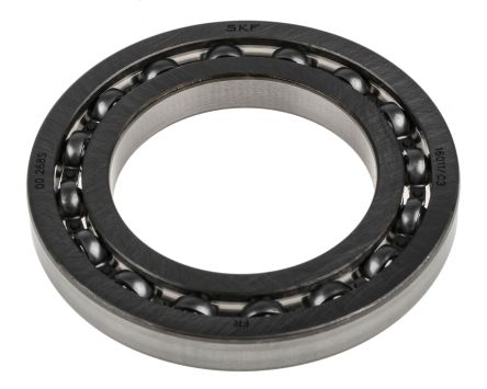 SKF 16011/C3 Single Row Deep Groove Ball Bearing- Open Type End Type, 55mm I.D, 90mm O.D