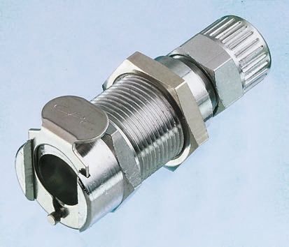 Colder Products Hose Connector, Straight Threaded Coupling 4.3mm ID, 17.3 Bar