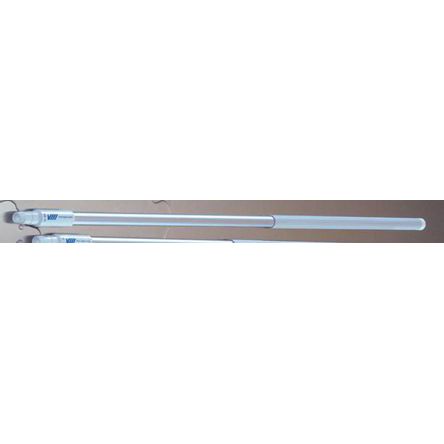 Vikan White Aluminium Mop Handle, 1.31m, For Use With Brush, Mop