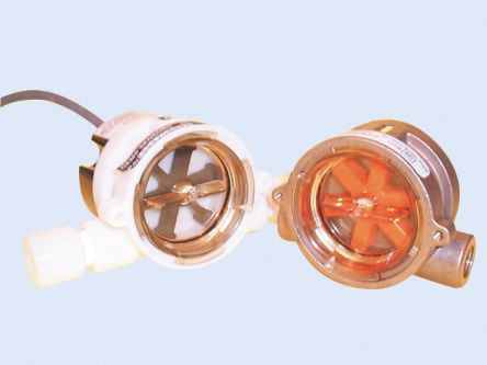 Gems Sensors RotorFlow Electronic Flow Sensor, 15 L/min → 75 L/min, RFS Series