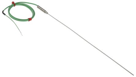 RS PRO Edelstahl Thermoelement Typ K, 1.5mm x 250mm → +1100°C