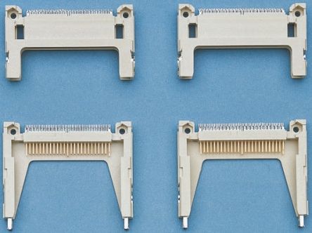 Yamaichi Compact Flash Speicherkarte Speicherkarten-Steckverbinder Stecker, 50-polig / 2-reihig, Raster 0.635mm