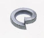 RS PRO ZnPt Steel 1 Coil Spring Washer,M12