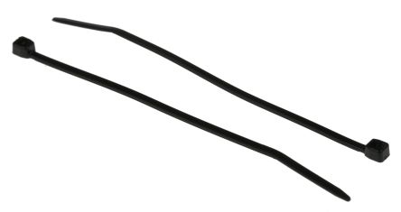 RS PRO Nylon 66 Kabelbinder Subminiatur Schwarz 1,6 Mm X 71mm, 100 Stück