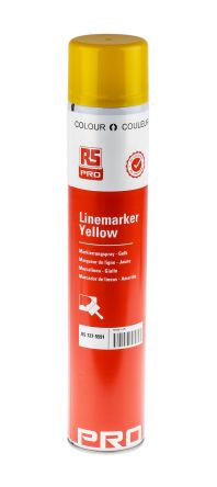 RS PRO Linemarker Linienmarkierungsspray Gelb, 750ml