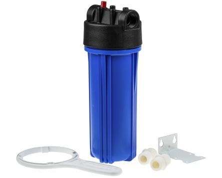 RS PRO Blue Water Filter Housing, 3/4in, BSP, 8 Bar