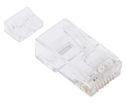 RS PRO Male RJ45 Connector, Cable Mount, Cat6, Cat6a, UTP Shield