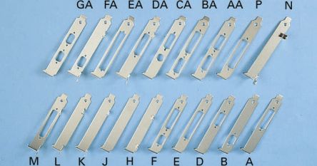 Keystone Leiterplatten Slot D-Sub, 9-polig/D-Sub, 25-polig, Bauteilseite
