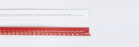 Legrand Slide On Cable Markers, Black On White, Pre-printed E